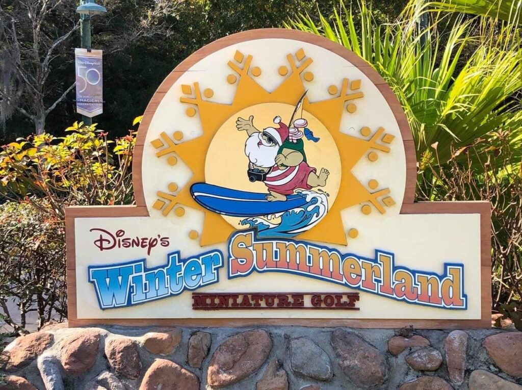 Why You Should Visit Winter Summerland: Disney’s Christmas Themed Mini Golf 1