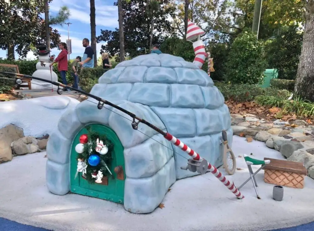 Why You Should Visit Winter Summerland: Disney’s Christmas Themed Mini Golf 5