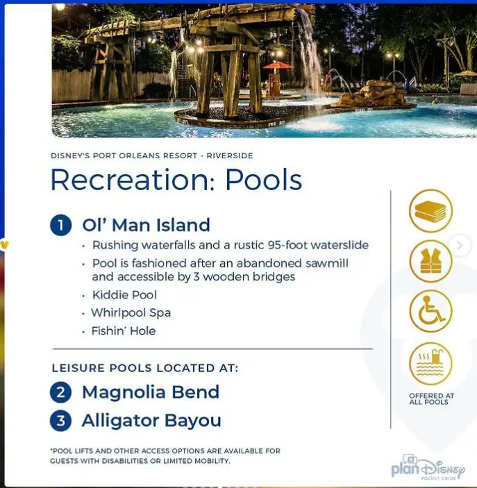 Disney’s Port Orleans Resort – Riverside planDisney Pocket Guide 3