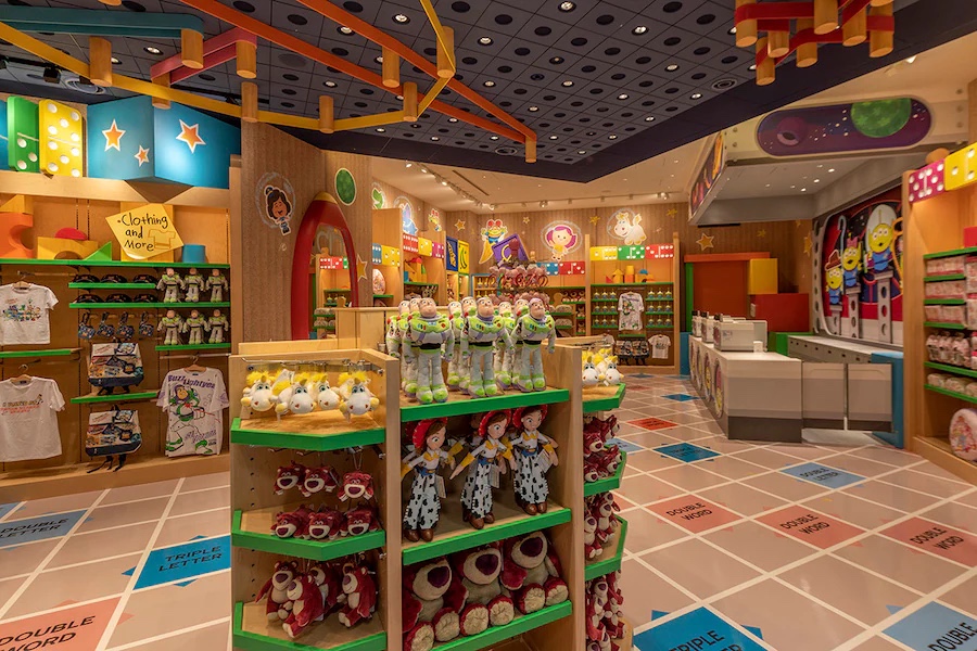 Toy Story gift shop