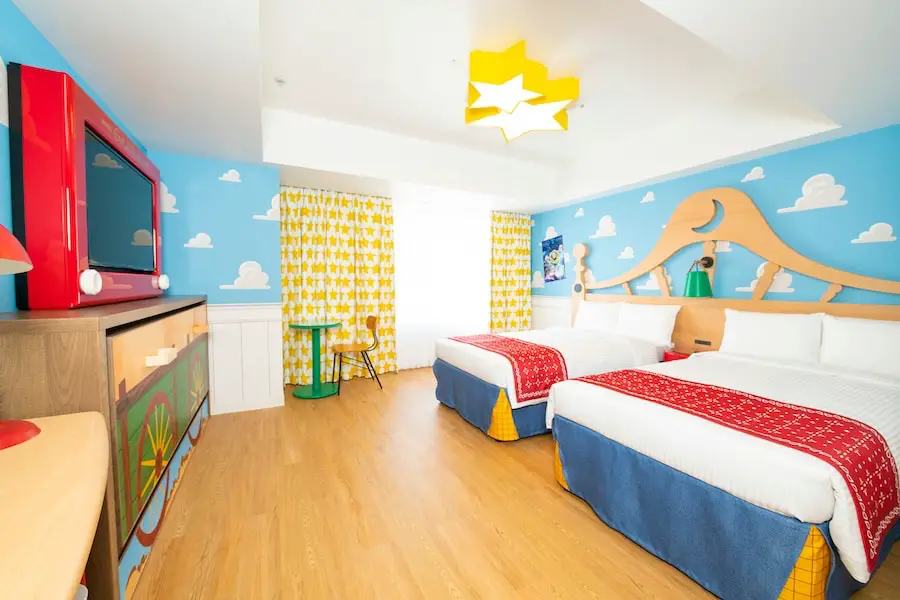 Toy Story hotel rooms