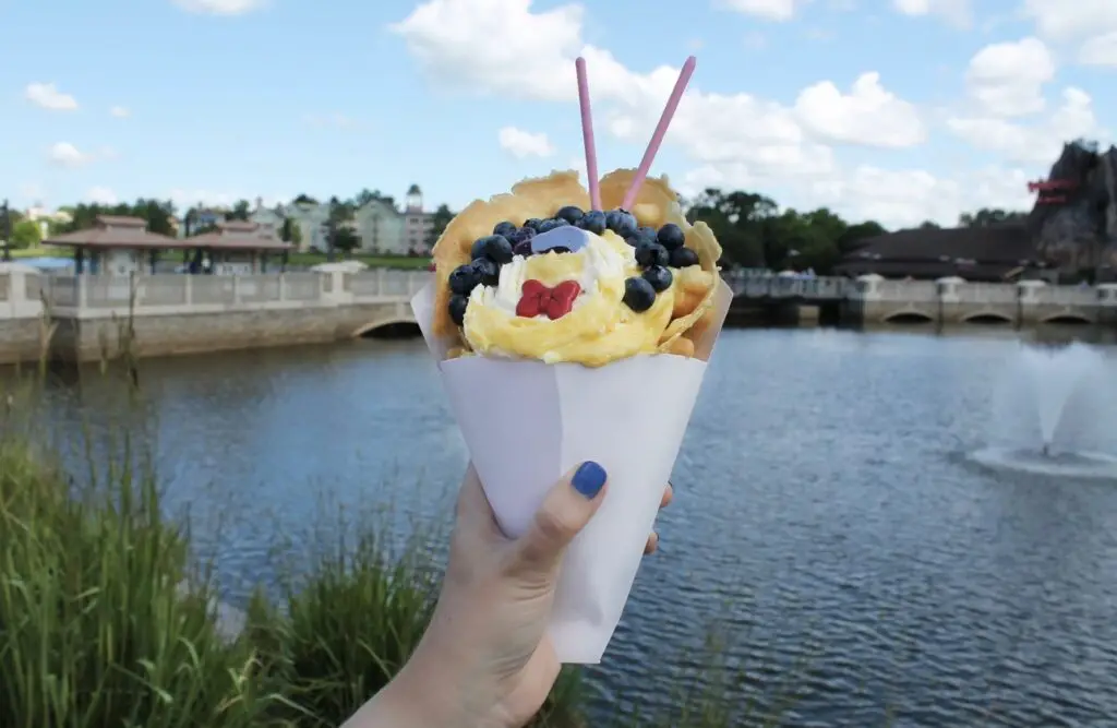 New Mickey Bubble Waffles at Marketplace Snacks in Disney Springs 3