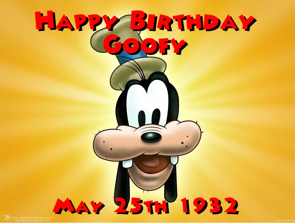 Celebrate Goofy's Birthday with these Fun Facts! 2