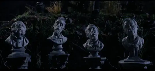 Haunted Mansion singing busts