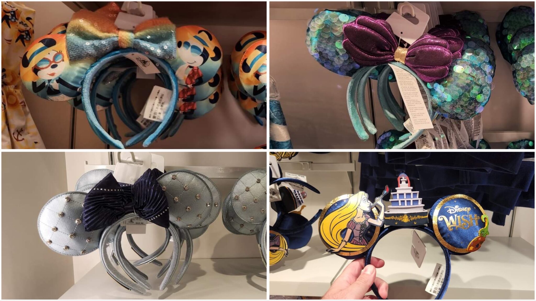 4 New Minnie Ears Now Available On The Disney Wish!