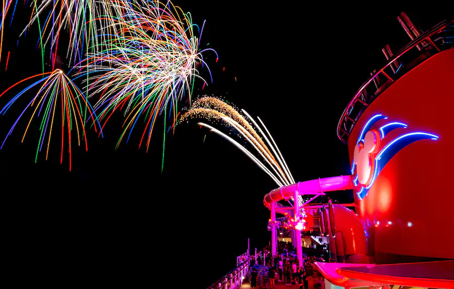 Light the Night with Spectacular Nighttime Entertainment on the Disney Wish 4