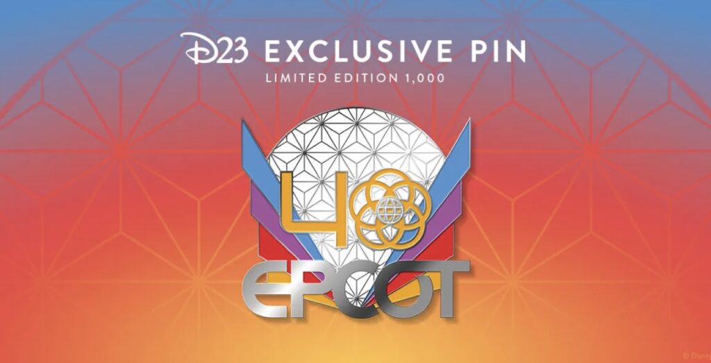 Epcot 40th Anniversary Merchandise and Food Details 5