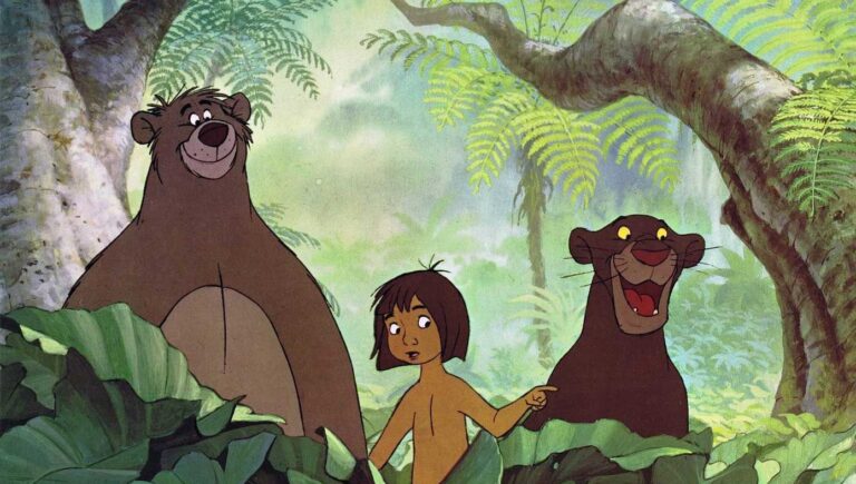 DisneysTheJungleBook1967 MowgliBalooBagheera