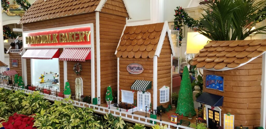 Where to find Holiday Gingerbread Displays at Walt Disney World 3