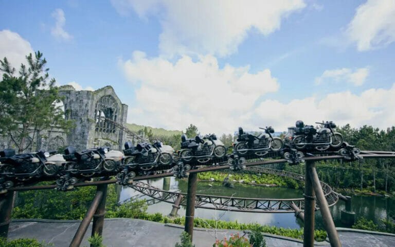 Top Five Universal Orlando Resort Thrill Rides-Hagrids Motorbike Adventure