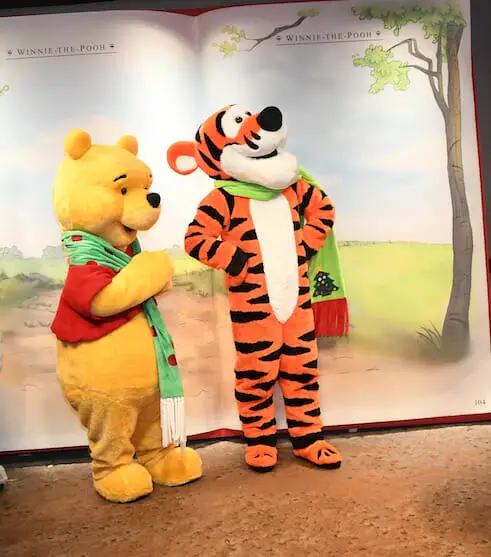 Pooh and Tigger Character Meet