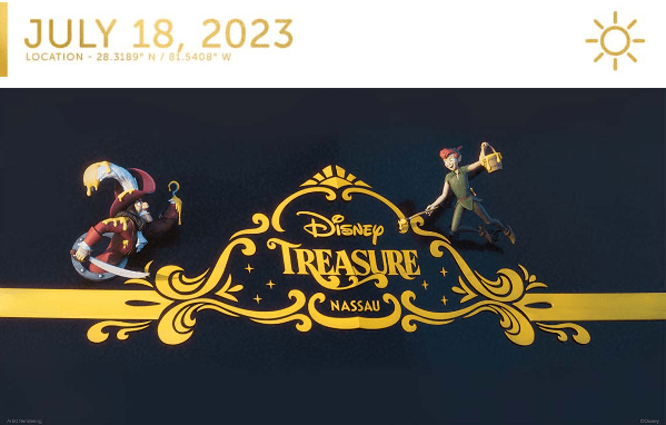 disney treasure