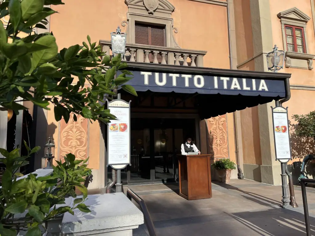 Tutto Italia is hidden at the back of the Italian Showcase