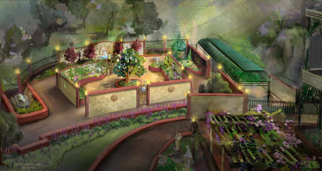 Haunted Mansion Grounds Expansion at Disneyland Resort