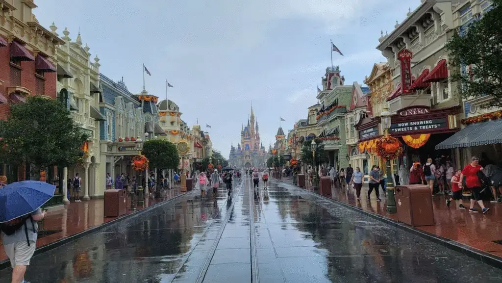 Disney rainy day flight delays