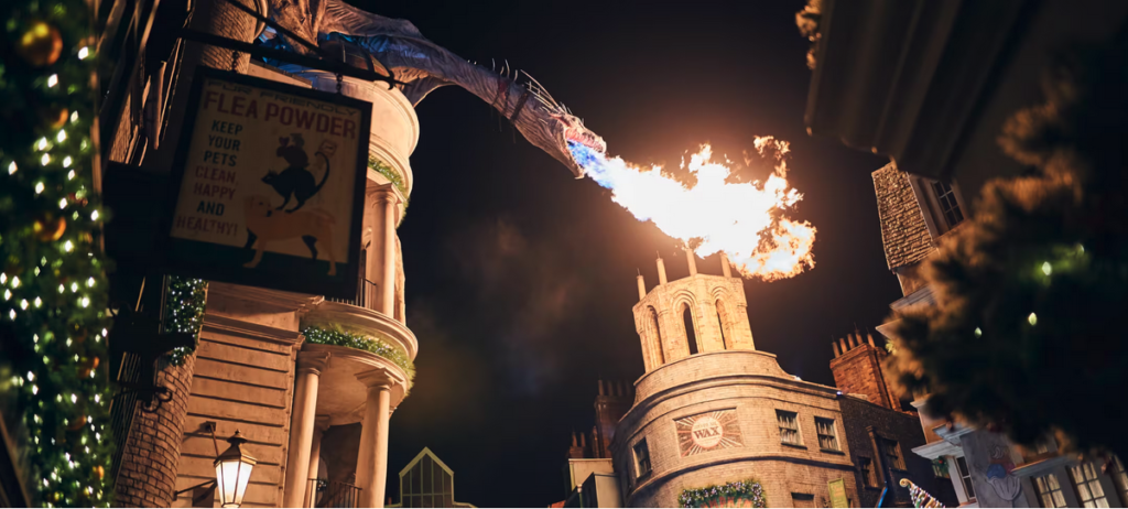 Holidays at Universal diagon alley 1