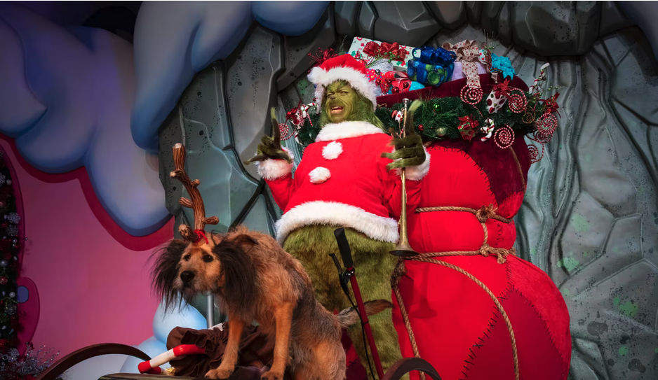 Holidays at Universal the grinch