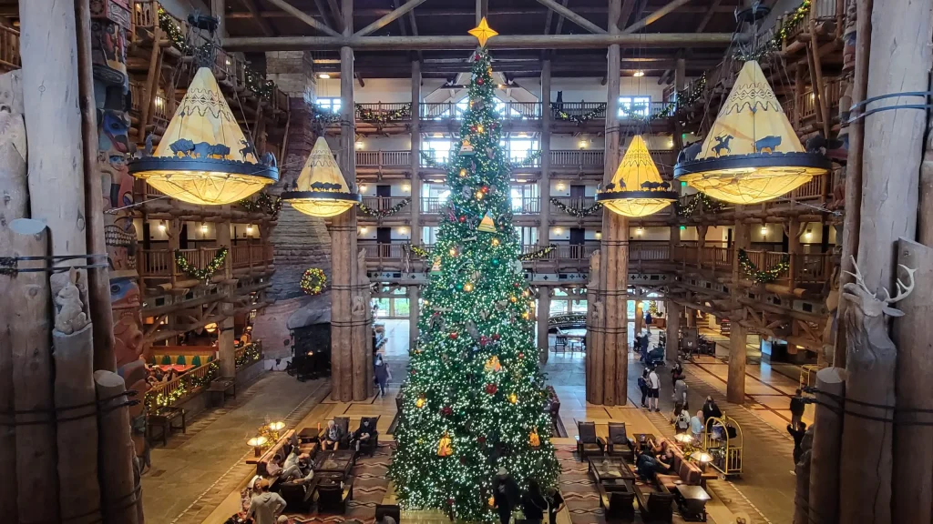 Ultimate Holiday Vacation at Walt Disney World wilderness lodge