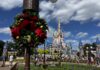 Magic Kingdom Christmas Wreath