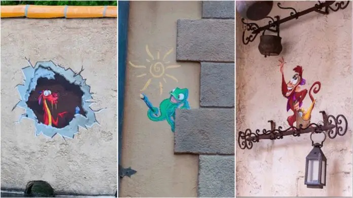 Disney Chalk Full of Characters Scavenger Hunt
