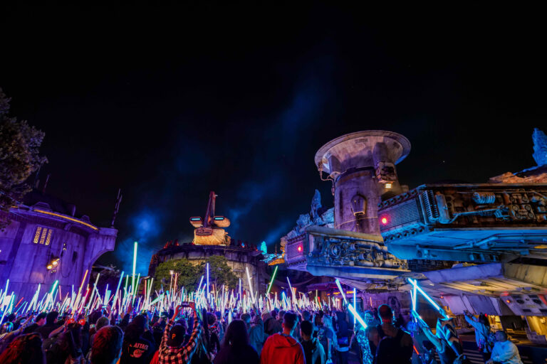 disneyland after dark