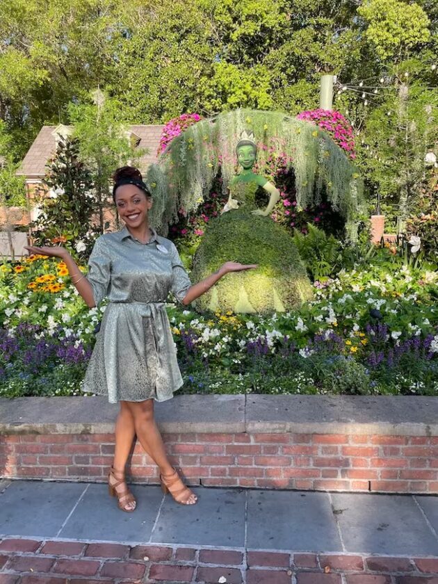 Secrets Behind Tiana Topiary Coming to Epcot’s Flower & Garden Festival