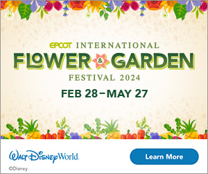 WDW FY24 Flower Garden Web Banners 300x250 v2