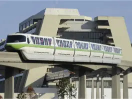 monorail at contemporary disney world