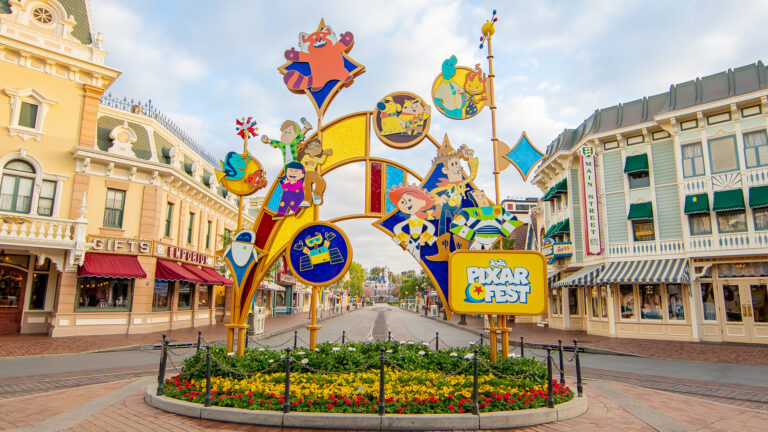 Pixar Fest Returns to the Disneyland Resort — Colorful, Pixar Inspired Décor