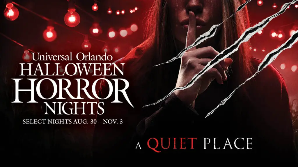 A Quiet Place House halloween horror nights