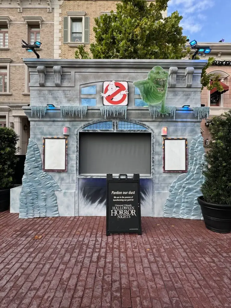 First Look at the 2024 Halloween Horror Nights Food & Beverages ghostbusters booth universal studios florida