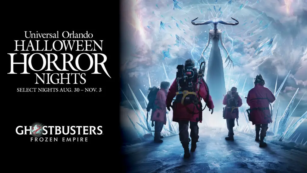 Halloween Horror Nights ghostbusters frozen empire