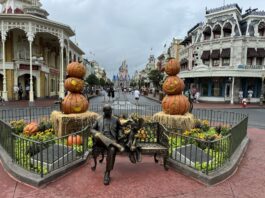 mickey not so scary halloween party decorations main street