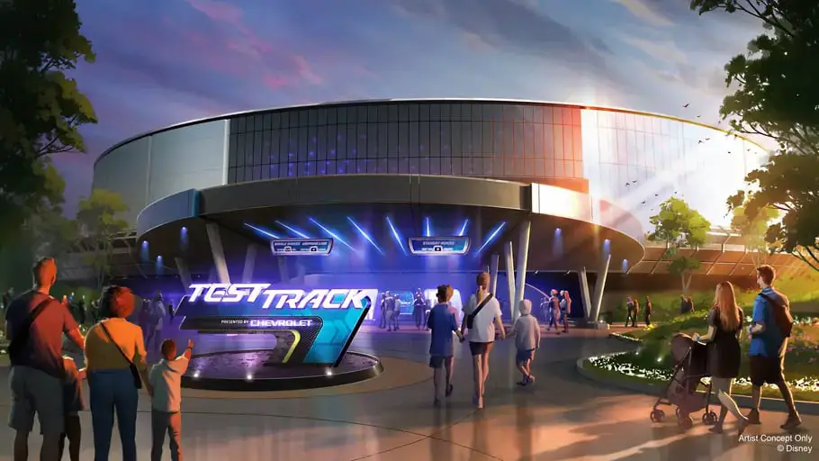 Walt Disney Imagineering Shows a Glimpse Inside Test Track Refurb 1