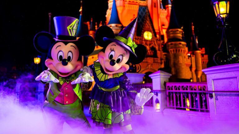 What characters are appearing at Mickey’s Not-So-Scary Halloween Party 2025?